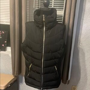 Calvin Klein Black Puffer Vest for Women
